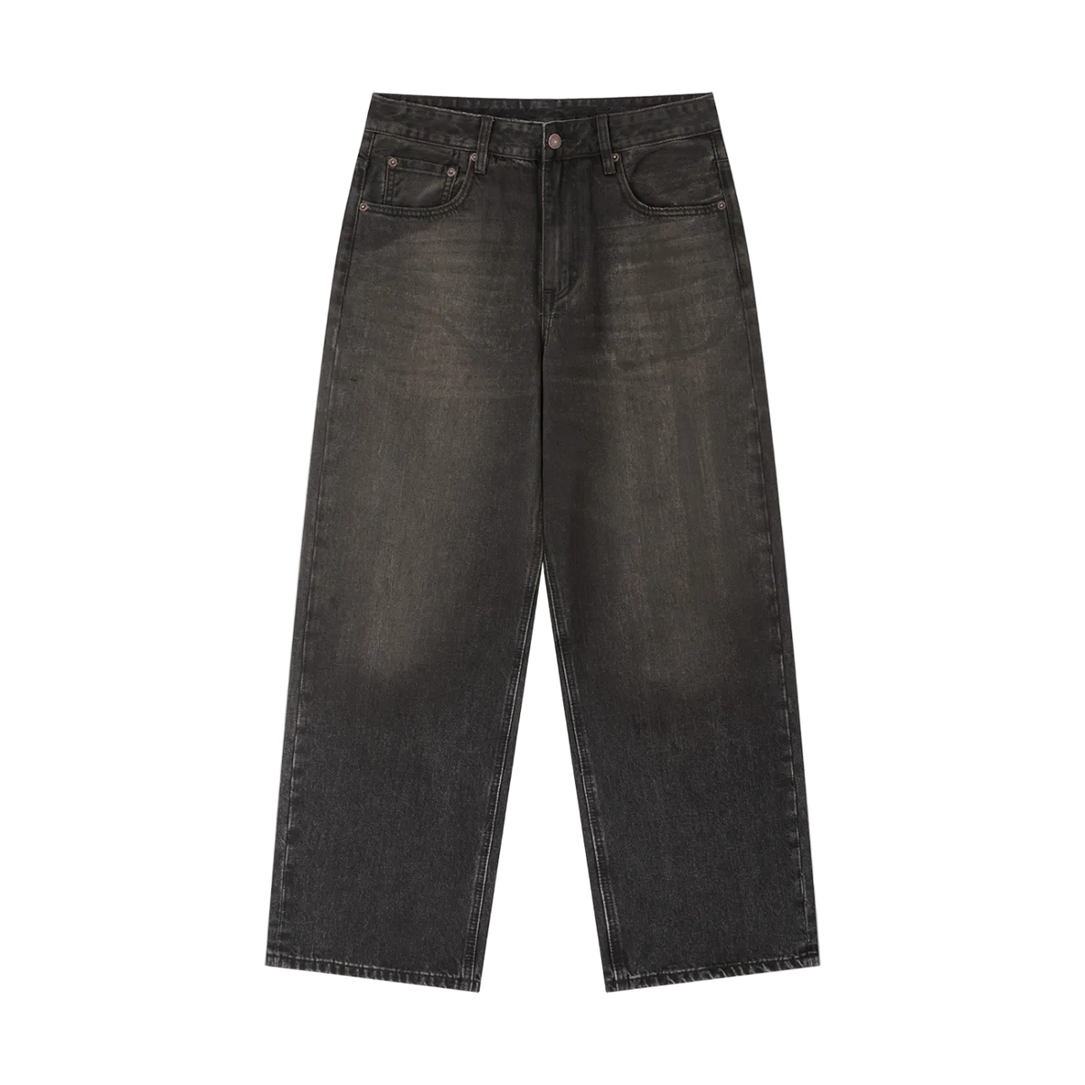 OnCE Washed Black Baggy Denim
