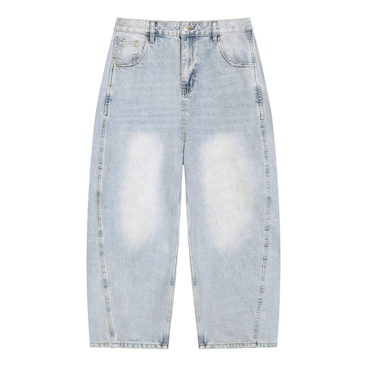 OnCE Vintage Light Wash Barrel Denim